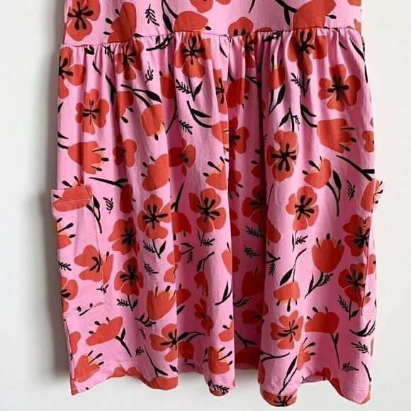 NWOT Hanna Andersson Sleeveless Print Pocket Girl Dress, 10 Years - Picture 8 of 10